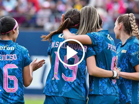 América Femenil goleó a Atlético de San Luis y sigue creciendo