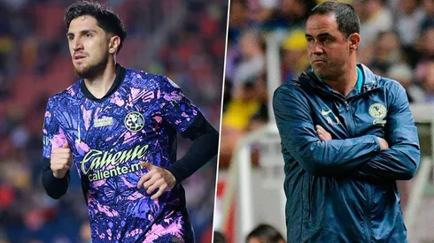 Diego Valdés tuvo una plática con Jardine en el descanso