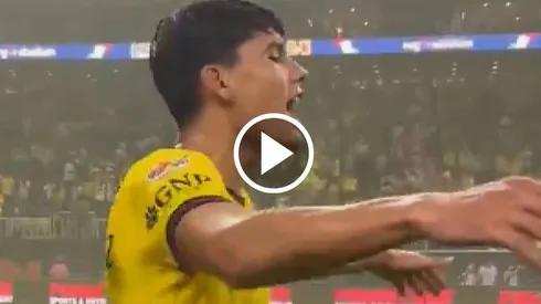 Miguel Vázquez se sumó a los festejos tras vencer a Chivas