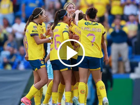 América Femenil dio un golpe de autoridad ante Pachuca (5-0)