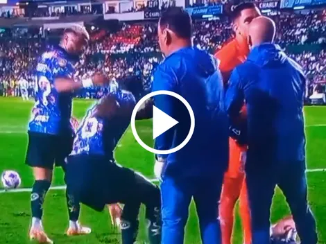 Rodrigo Aguirre enfrentó a Cristian Borja y así le reclamó