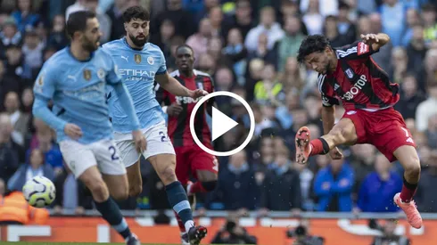 Raúl Jiménez fue figura contra el Manchester City