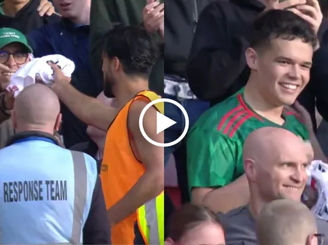 El aplaudible gesto que tuvo Raúl Jiménez con un aficionado mexicano al Fulham