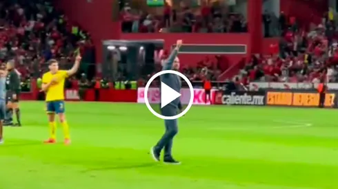 Jardine demostró toda su pasión.