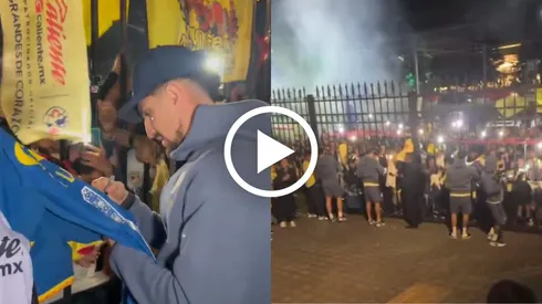 La aplaudible acción de los jugadores de América en la serenata de la afición