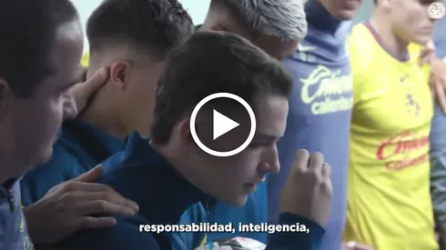 La increíble arenga de Álvaro Fidalgo que motivó al triunfo de América vs. Toluca