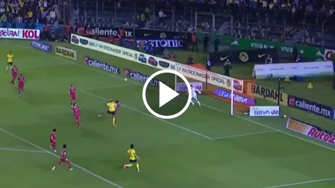 El golazo de Rodrigo Aguirre con el que abrió el marcador ante Toluca