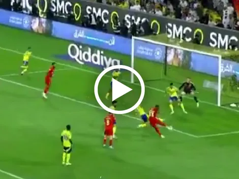 Julián Quiñones hace un golazo ante el Al-Nassr de Cristian Ronaldo