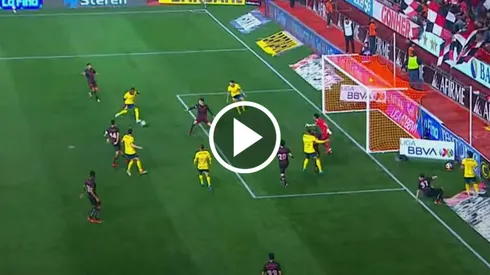 Cristian Borja hizo el gol del empate ante Xolos