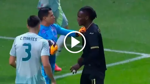 Malagón estuvo en medio de la bronca.