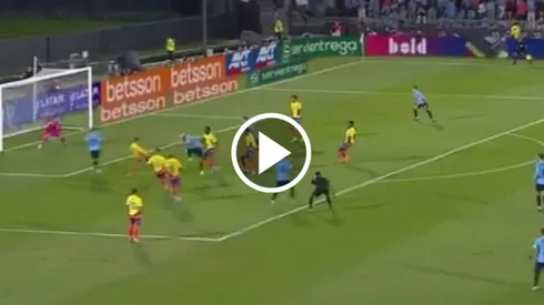 Aguirre se estrenó con Uruguay.