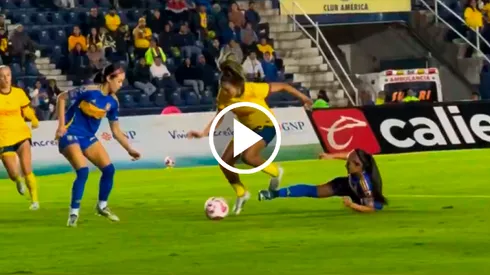 Claro penal sobre Priscila.