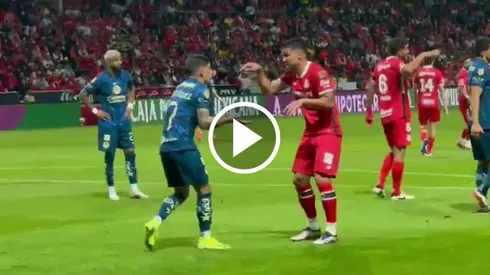 Se encararon por el penal.