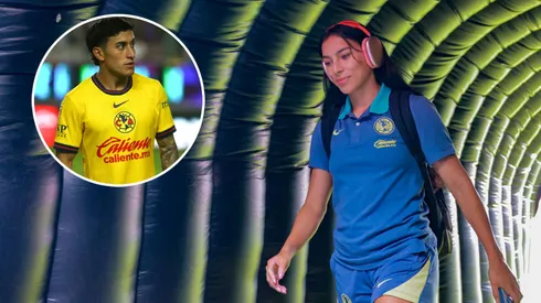 Sabrina Enciso celebró el gol de Alejandro Zendejas