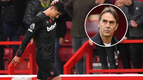 Edson Álvarez fue expulsado contra Nottingham Forest