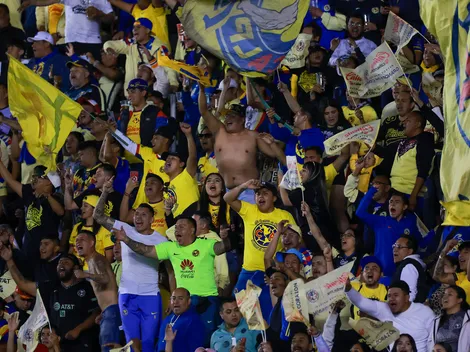 Afición de América cumple con su labor previo a la semifinal ante Cruz Azul