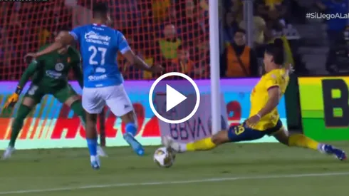 Ramón Juárez se vistió de héroe ante Cruz Azul