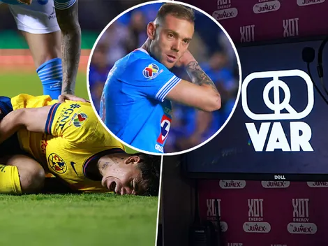 Peligrosa conclusión del VAR para no expulsar a Rotondi por la plancha