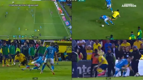 La falta de Rotondi sobre Kevin Álvarez