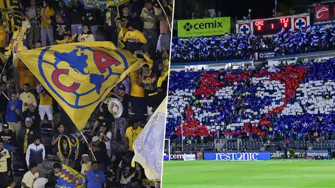 Aficionados del América responden a provocaciones.