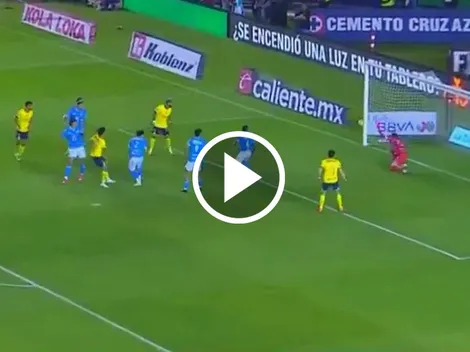 La especial dedicatoria de Ramón Juárez en el gol de América ante Cruz Azul