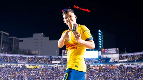 Richard anotó un espectacular gol.