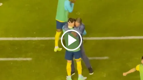 Jardine y Brian mostraron su buena relación.