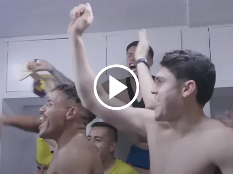 Así fue el efusivo festejo de América tras eliminar a Cruz Azul