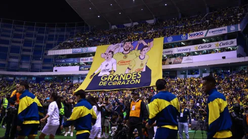 El impresionante tifo de la afición del América