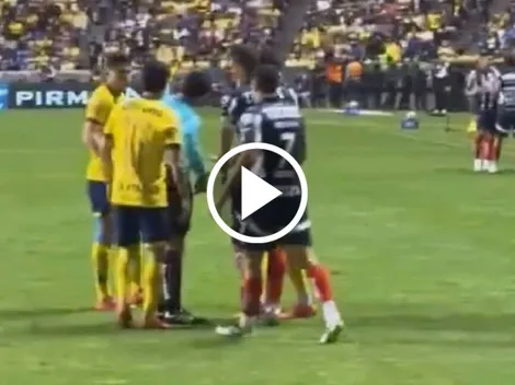 Los reclamos del América por la falta sobr Zendejas tras gol de Monterrey