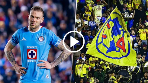 La afición de América se burló de Rotondi.