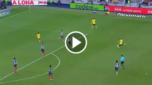 Richard Sánchez marcó un golazo ante Monterrey