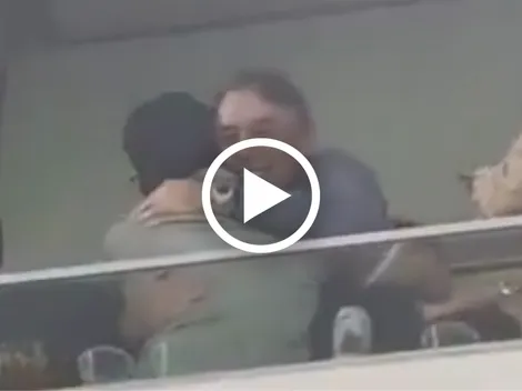 El efusivo festejo de Emilio Azcárraga tras conseguir el Tricampeonato