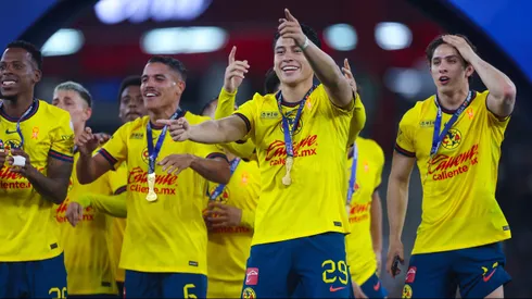 América festejó el Tricampeonato de Liga MX