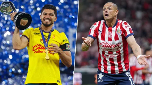 Henry Martin está muy por delante del Chicharito.