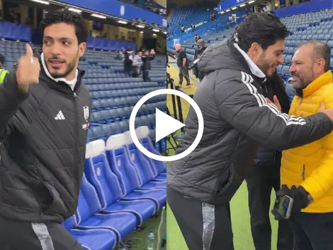 El aplaudible gesto de Raúl Jiménez con un aficionado mexicano en Stamford Bridge