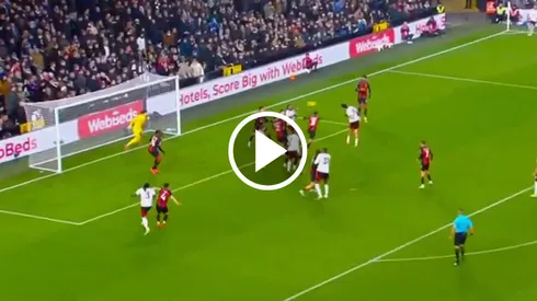 Raúl se mandó un verdadero golazo de cabeza.