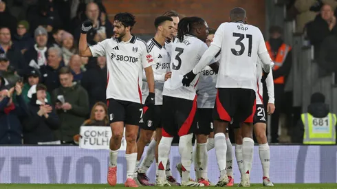 London, December 29th 2024: Raul Jimenez of Fulham goal celebrations during the Premier League match between Fulham and Bournemouth at Craven Cottage on December 29, 2024 in London, England. Pedro Soares / SPP PUBLICATIONxNOTxINxBRAxMEX Copyright: xPedroxSoaresx/xSPPx spp-en-PeSoSp-Fulham v Bournemouth0067