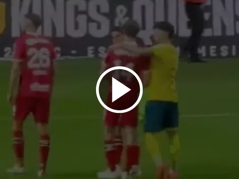 El fantástico gesto con el que americanistas consolaron a Marcel Ruiz