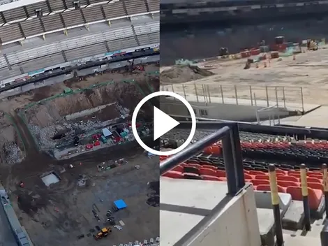 El Estadio Azteca presentó imágenes inéditas de sus avances