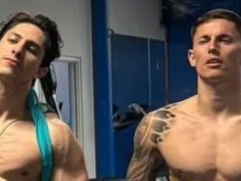El increíble estado físico que presumieron Brian y Cervantes en pretemporada