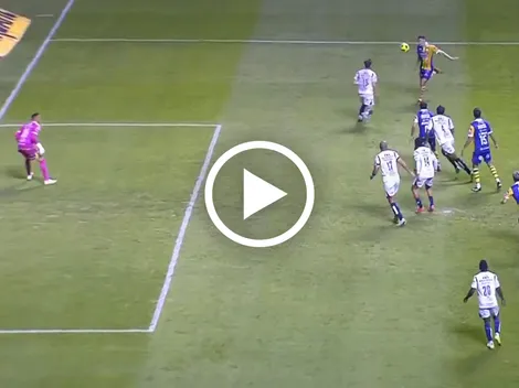 El golazo de Rodrigo Dourado que ilusionó a toda la afición de América