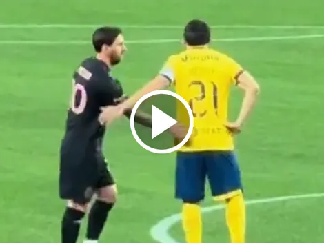 El histórico momento que Henry Martín protagonizó junto a Messi