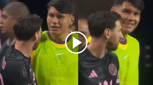 Messi y Vázquez dejaron un momento épico al americanismo.