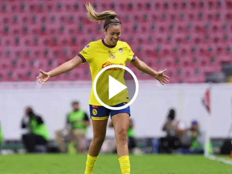 América Femenil 3-0 Atlas: Videos de los goles de las Águilas