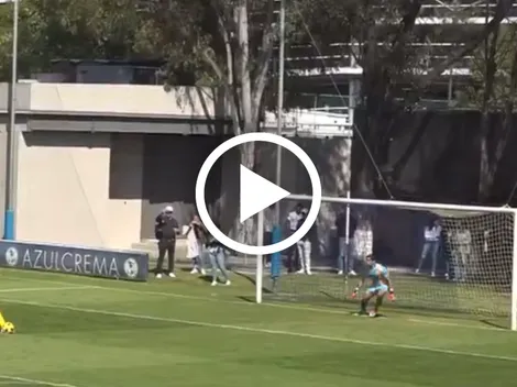 El gran cobro de penal que hizo Diego Valdés con el América Sub-23