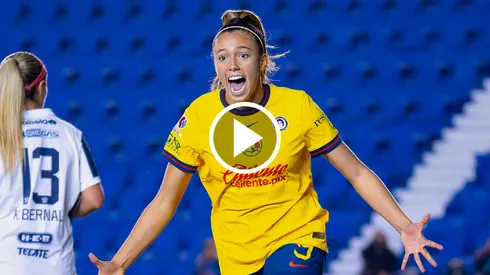 América Femenil completó dos veces la remontada.