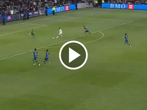 El error de Cáceres que costó un gol en contra frente a LAFC