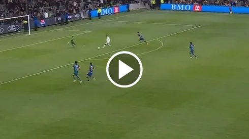 El error de Cáceres que costó un gol en contra frente a LAFC