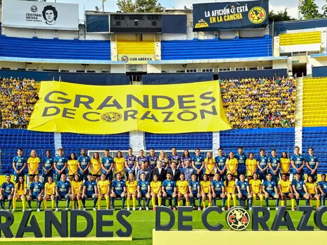 América se olvidó de alguien importante del equipo en su foto oficial